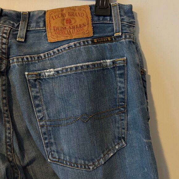 Lucky Brand lowrise bootleg jeans (32, classic blue) - Picture 3 of 11